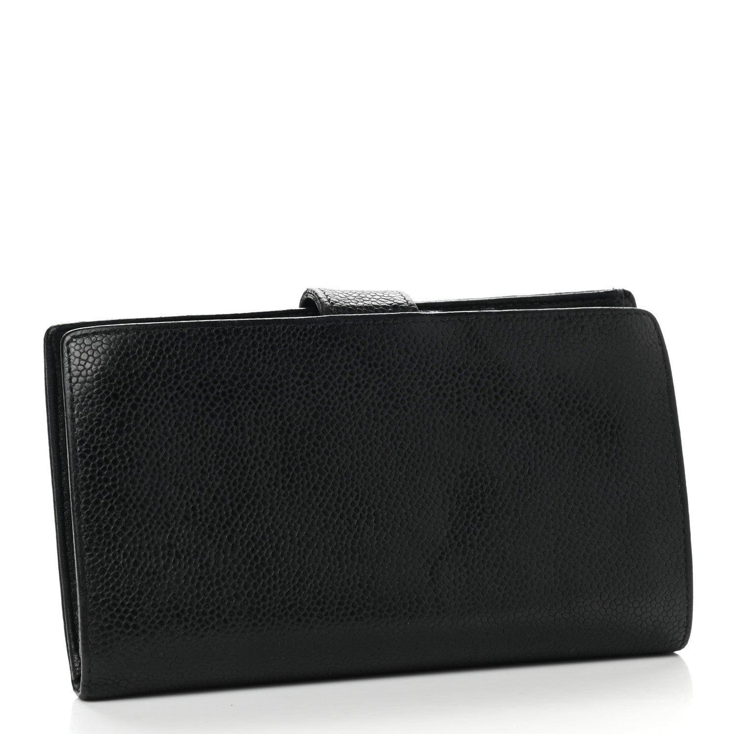Chanel Caviar Timeless CC French Wallet Black 3 of 13