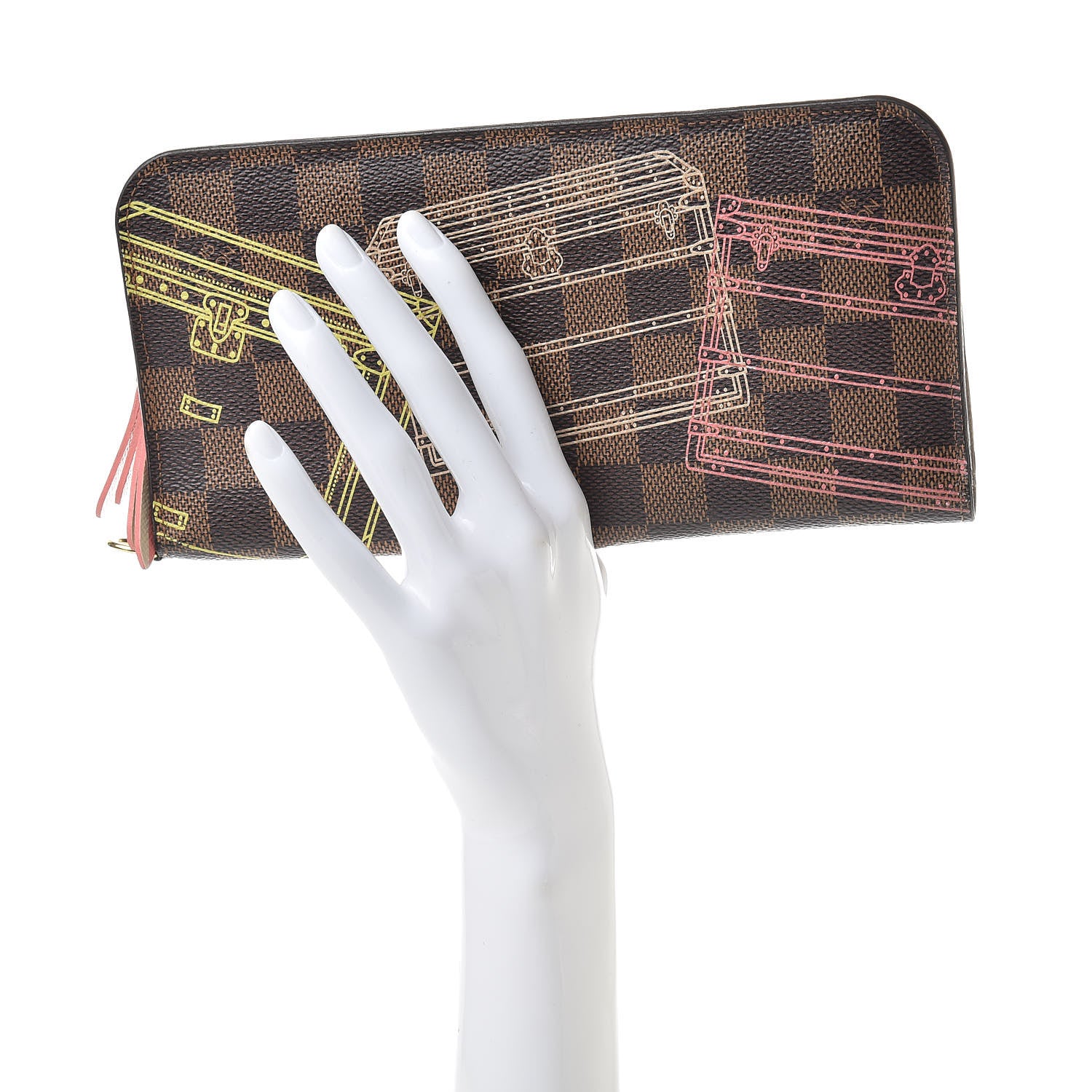 Louis Vuitton Damier Ebene 2014 Christmas Animation Insolite Wallet 2 of 11
