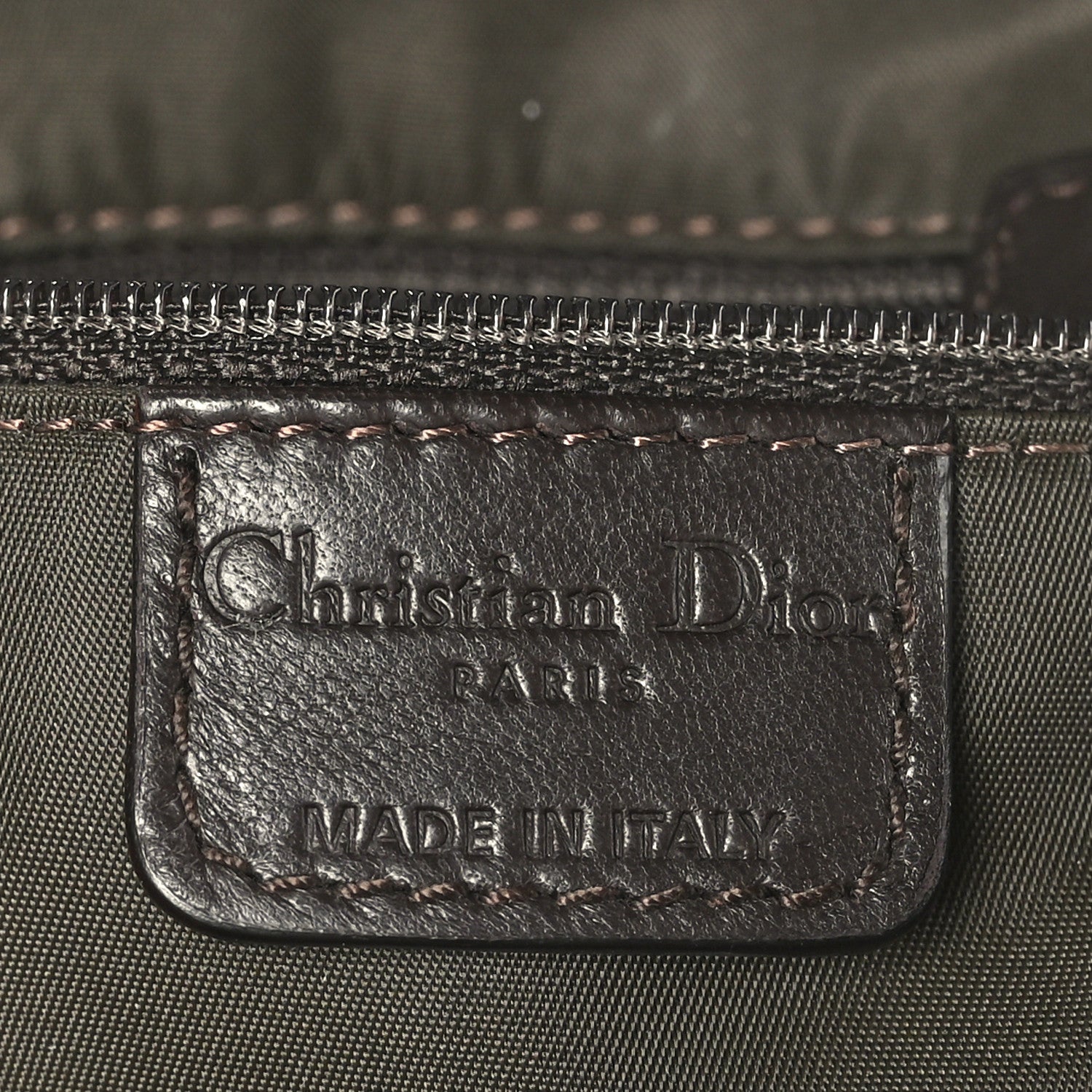 Christian Dior Monogram Romantique Trotter Bag Brown 6 of 9