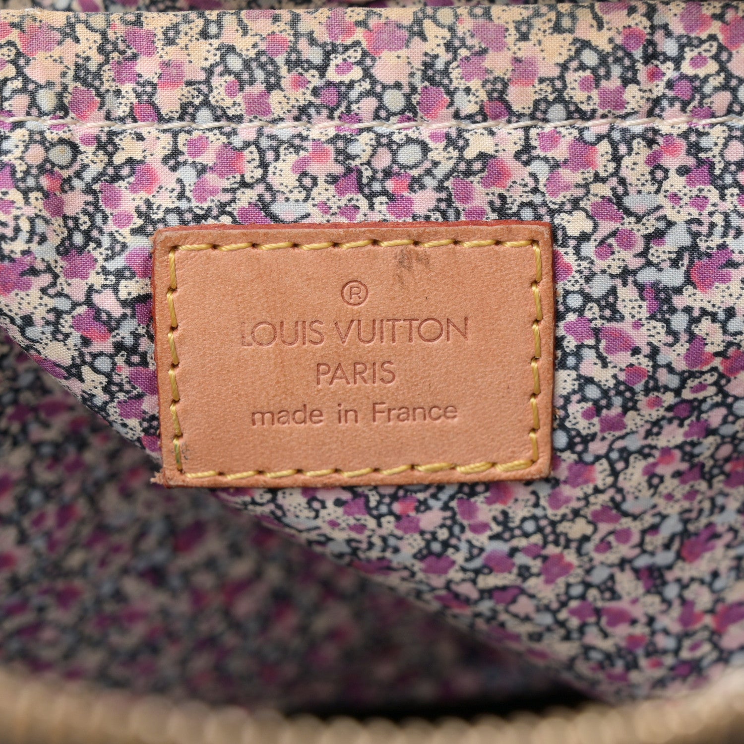 Louis Vuitton Denim Patchwork Speedy 30 Grey 6 of 16
