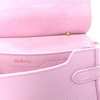 Mulberry Small Classic Grain Small Amberley Satchel Lilac 6 of 9