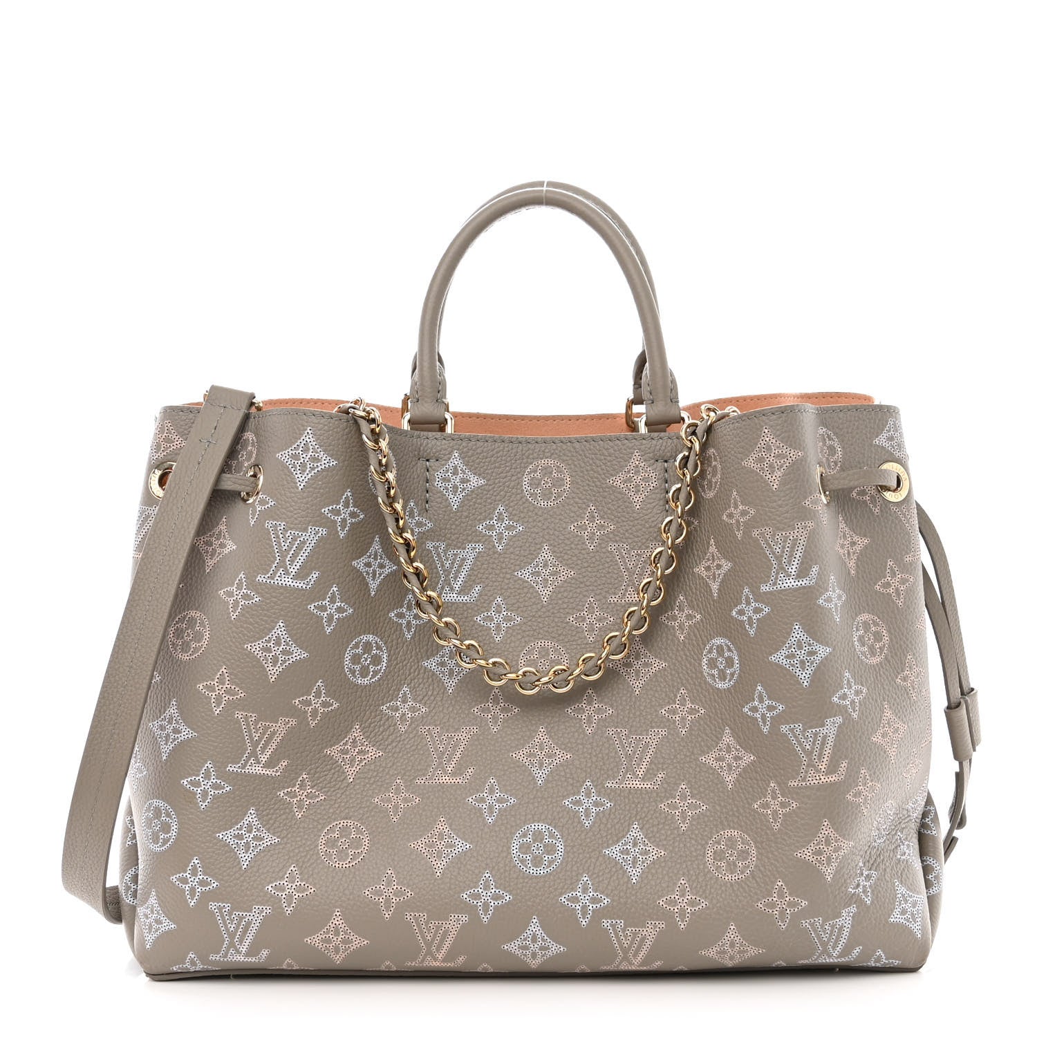 Louis Vuitton Mahina Flight Mode Bella Tote Grey 1 of 12