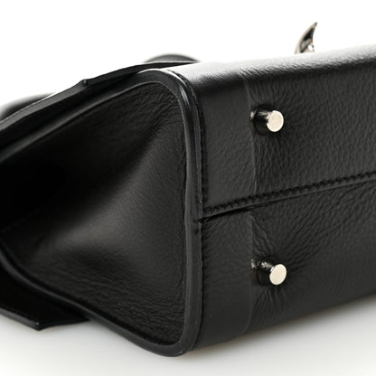 Givenchy Grained Calfskin Mini Shark Lock Satchel Black 9 of 10