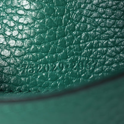 Gucci Dollar Calfskin Crystal Mini Dionysus Top Handle Bag Emerald 7 of 11