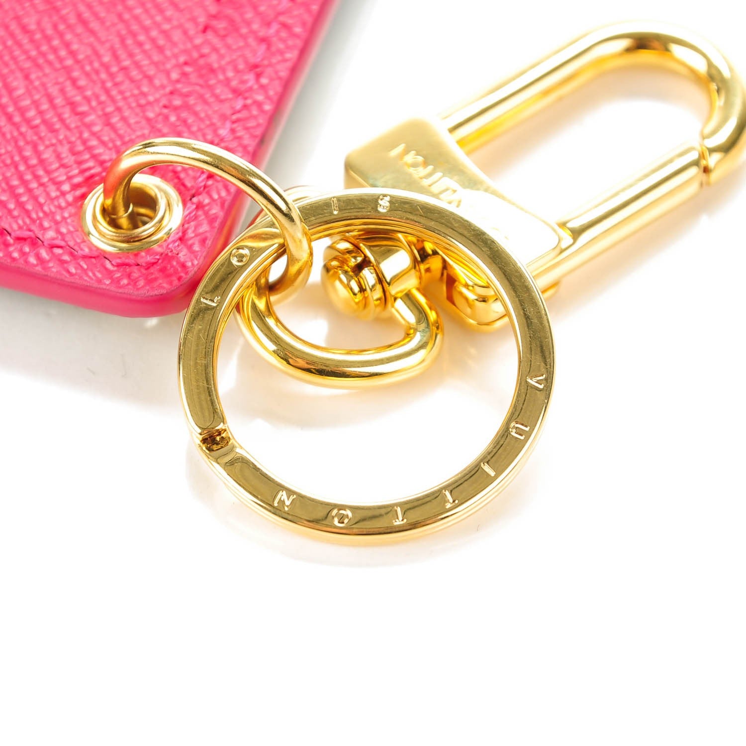 Louis Vuitton Monogram Illustre Carousel Bag Charm Key Ring Pink 5 of 6