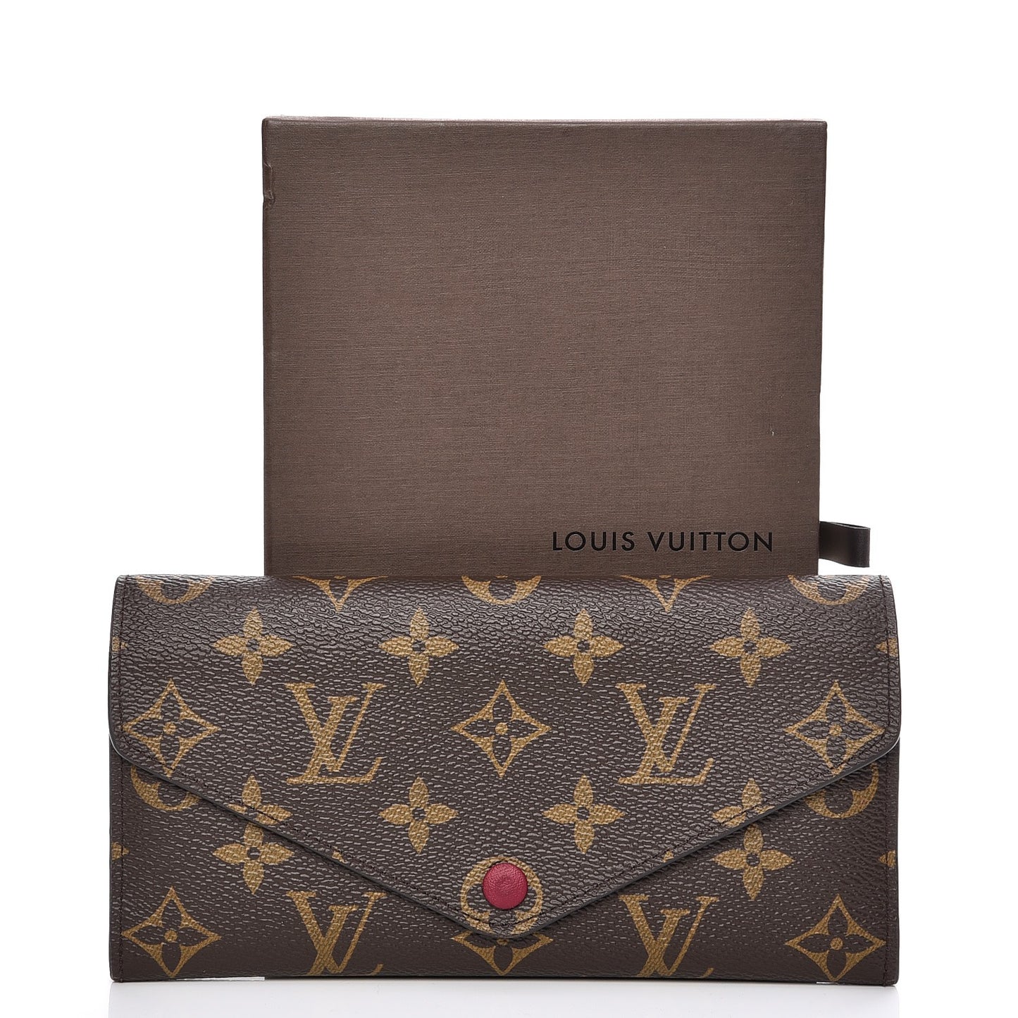 Monogram Josephine Wallet Fuchsia