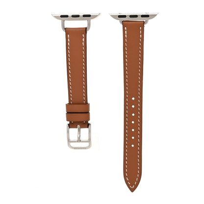 Hermes Swift 30mm Apple Watch Single Tour Band Gold 1 of 5