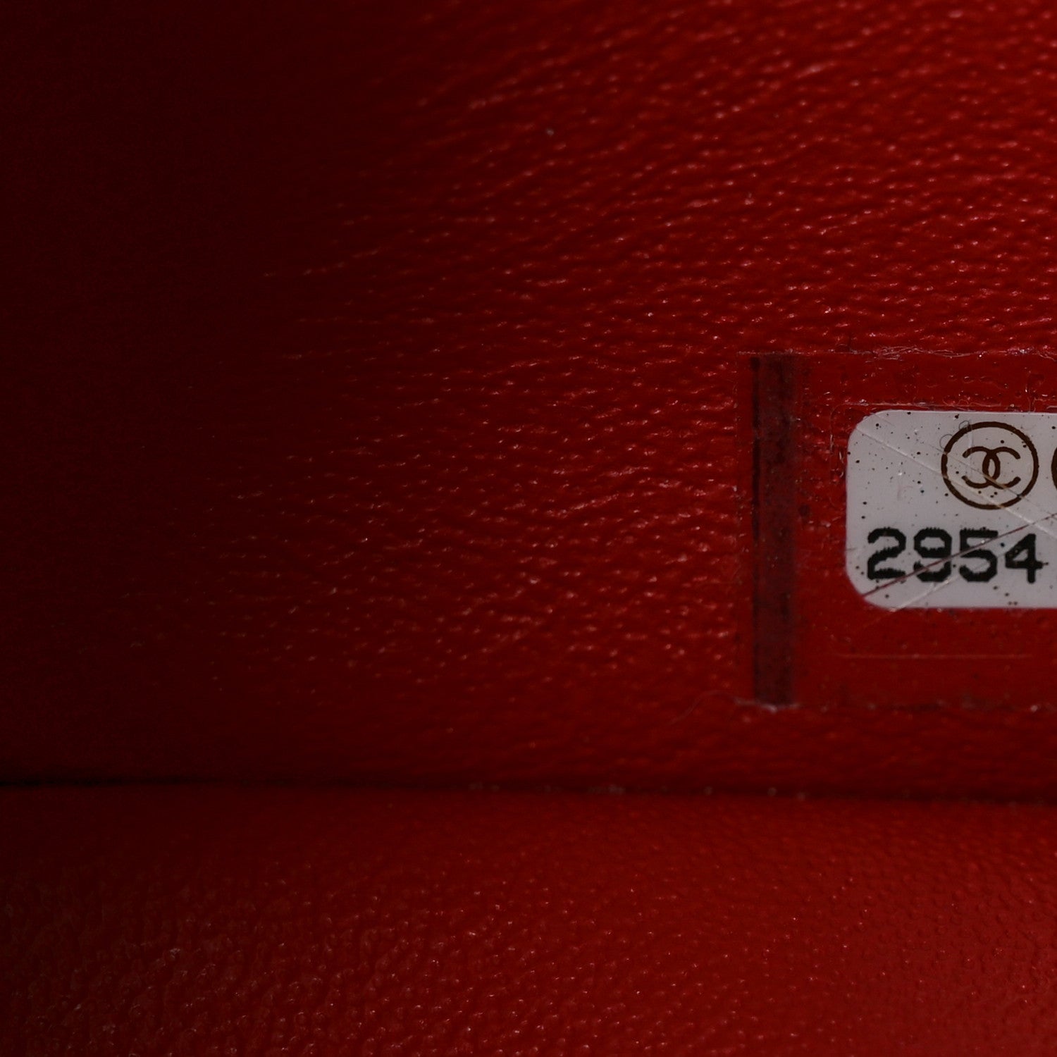 Chanel Lambskin Quilted Mini Rectangular Flap Red 7 of 11