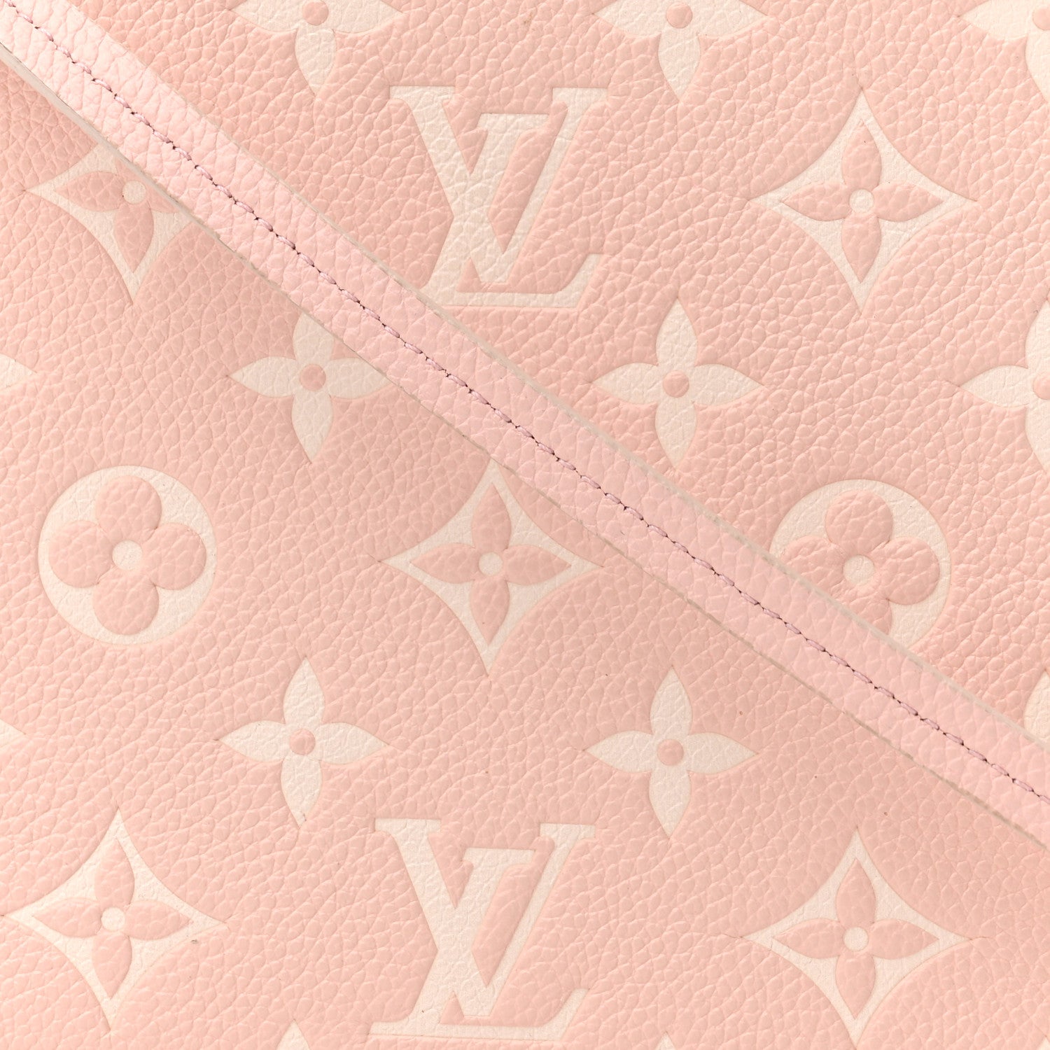 Louis Vuitton Empreinte Monogram Double Zip Pochette Rose 8 of 10