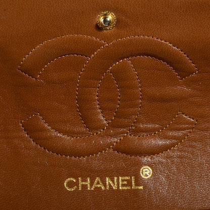 Chanel Lambskin Medium Double Flap Brown 6 of 9