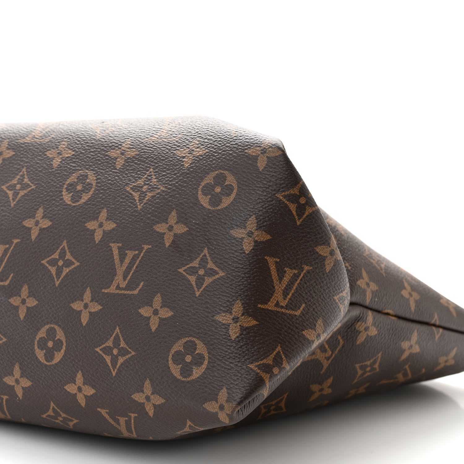 Louis Vuitton Monogram Flower Zipped Tote MM Black 9 of 16