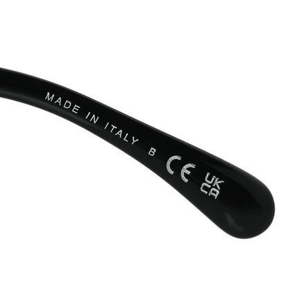 Chanel Acetate Strass Square Sunglasses 5422-B-A Black White 6 of 9