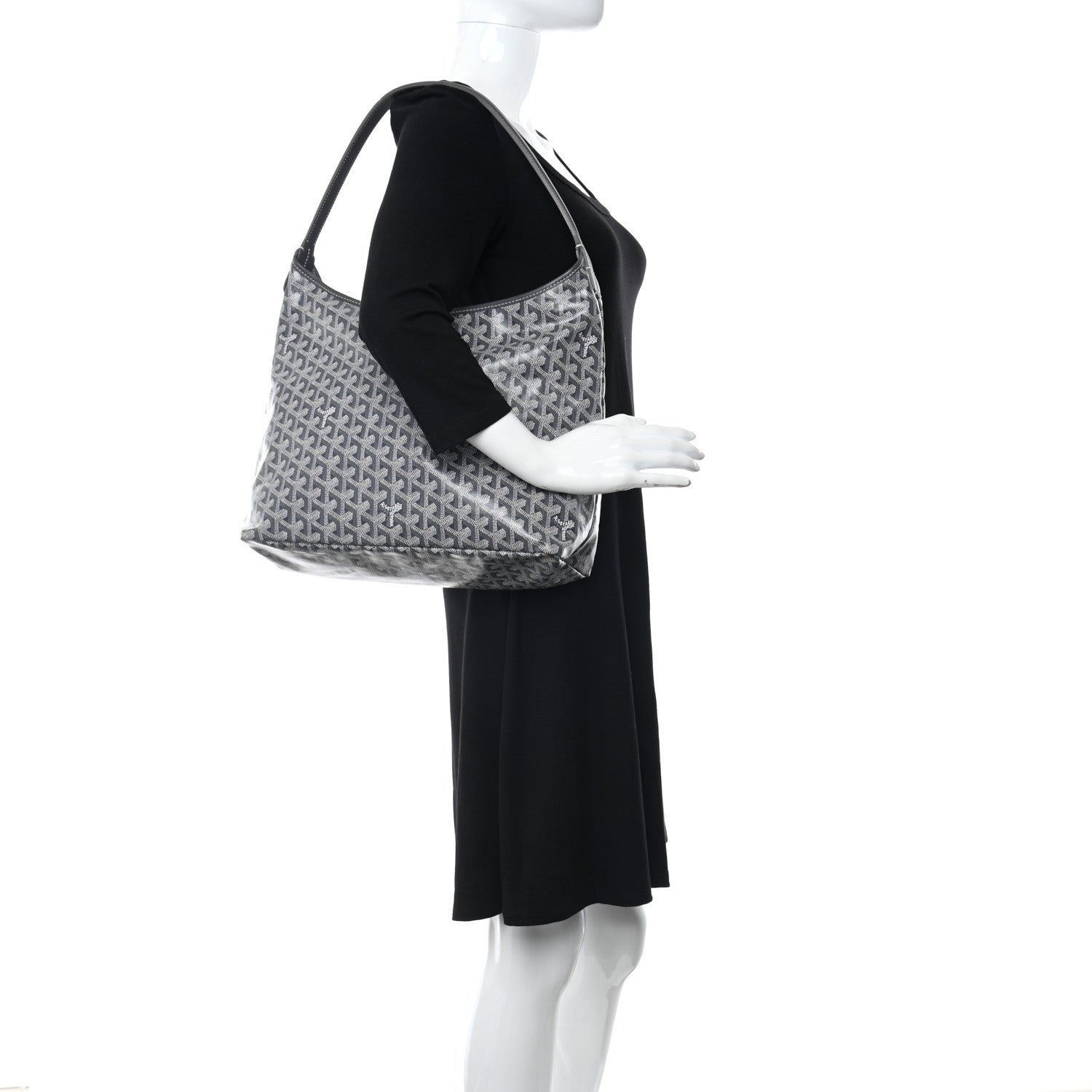 Goyard Goyardine Boheme Hobo Grey 2 of 12