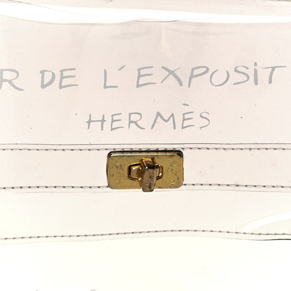 Hermes Vinyl Souvenir De L'Exposition Kelly Transparent 6 of 9