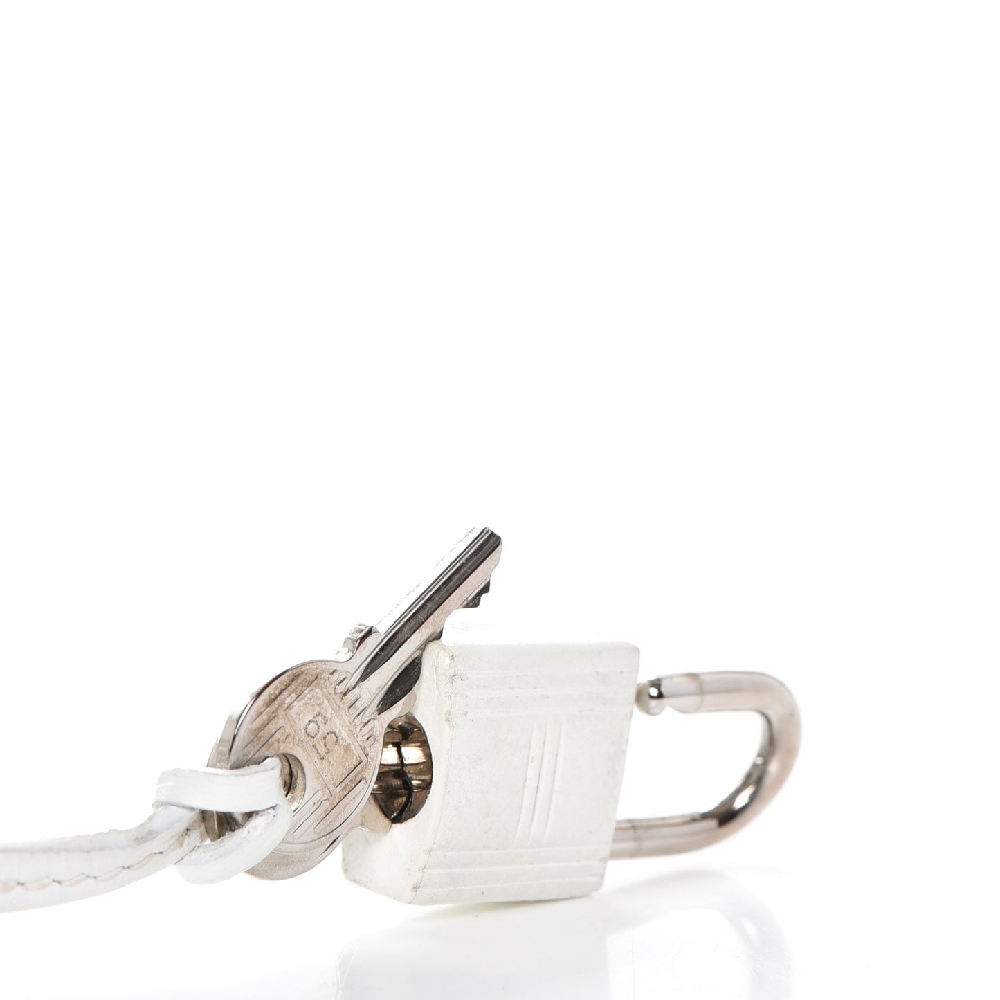 Epsom Birkin 30 White