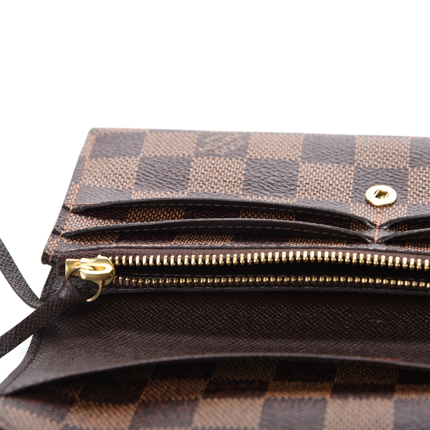 Damier Ebene Emilie Wallet