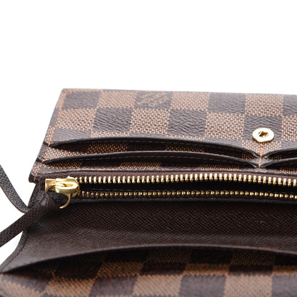 Louis Vuitton Damier Ebene Emilie Wallet 9 of 9