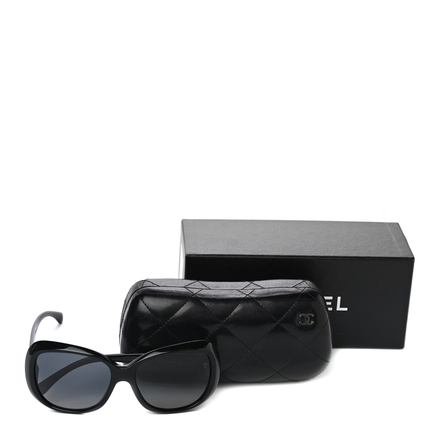 Acetate Polarized CC Camellia Sunglasses 5248 Black