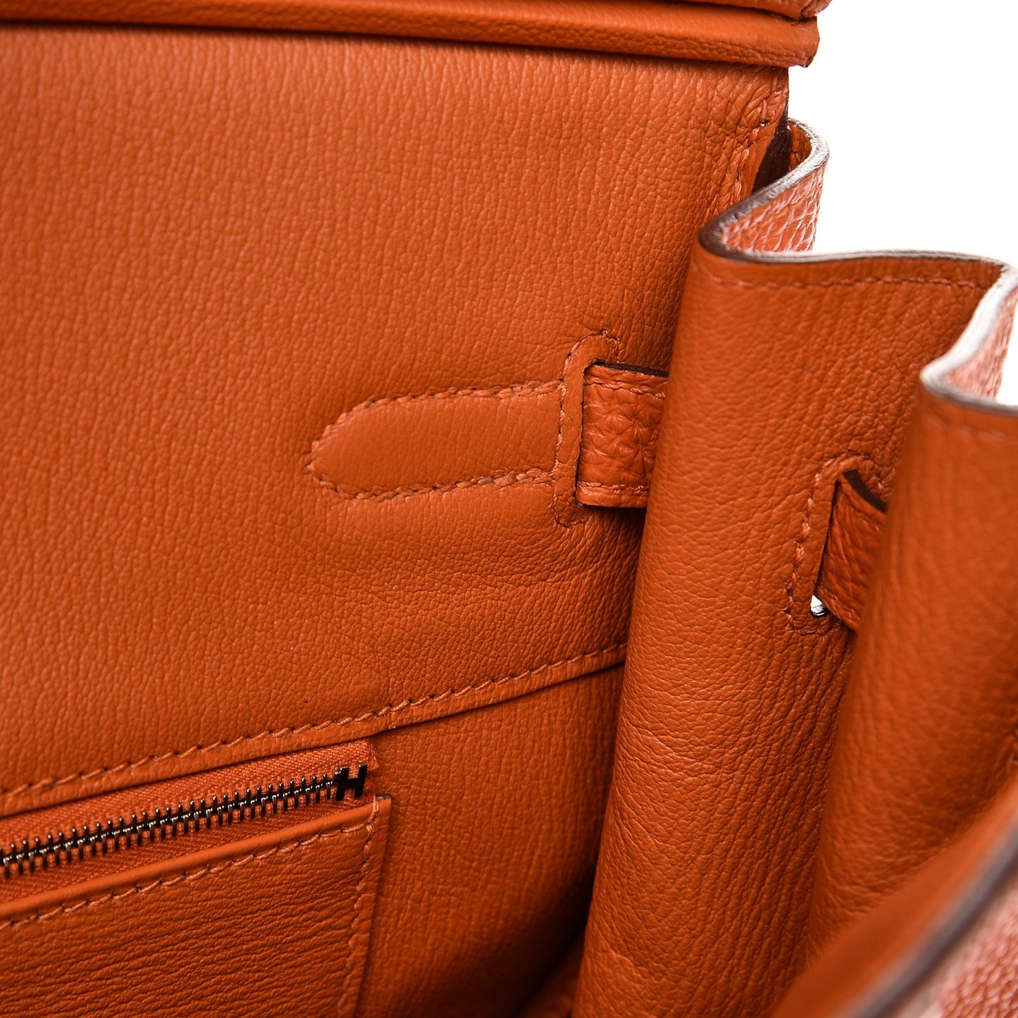 Togo Birkin 35 Orange
