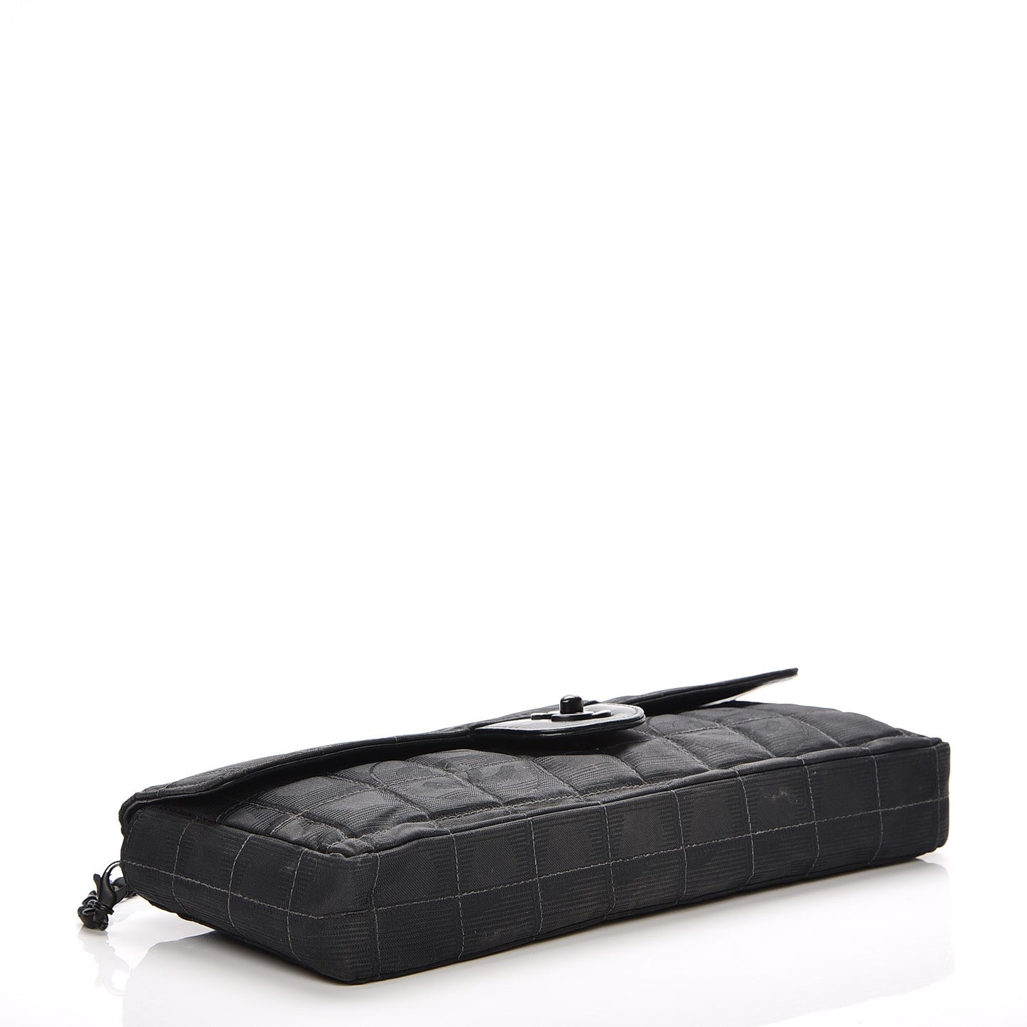 Nylon Travel East West Flap Black