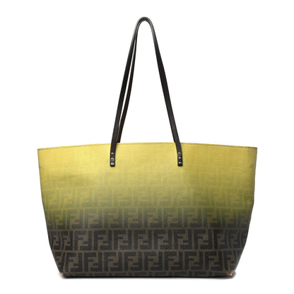 Fendi Zucca Spalmati Ombre Small Roll Tote Tobacco Cedro 1 of 15