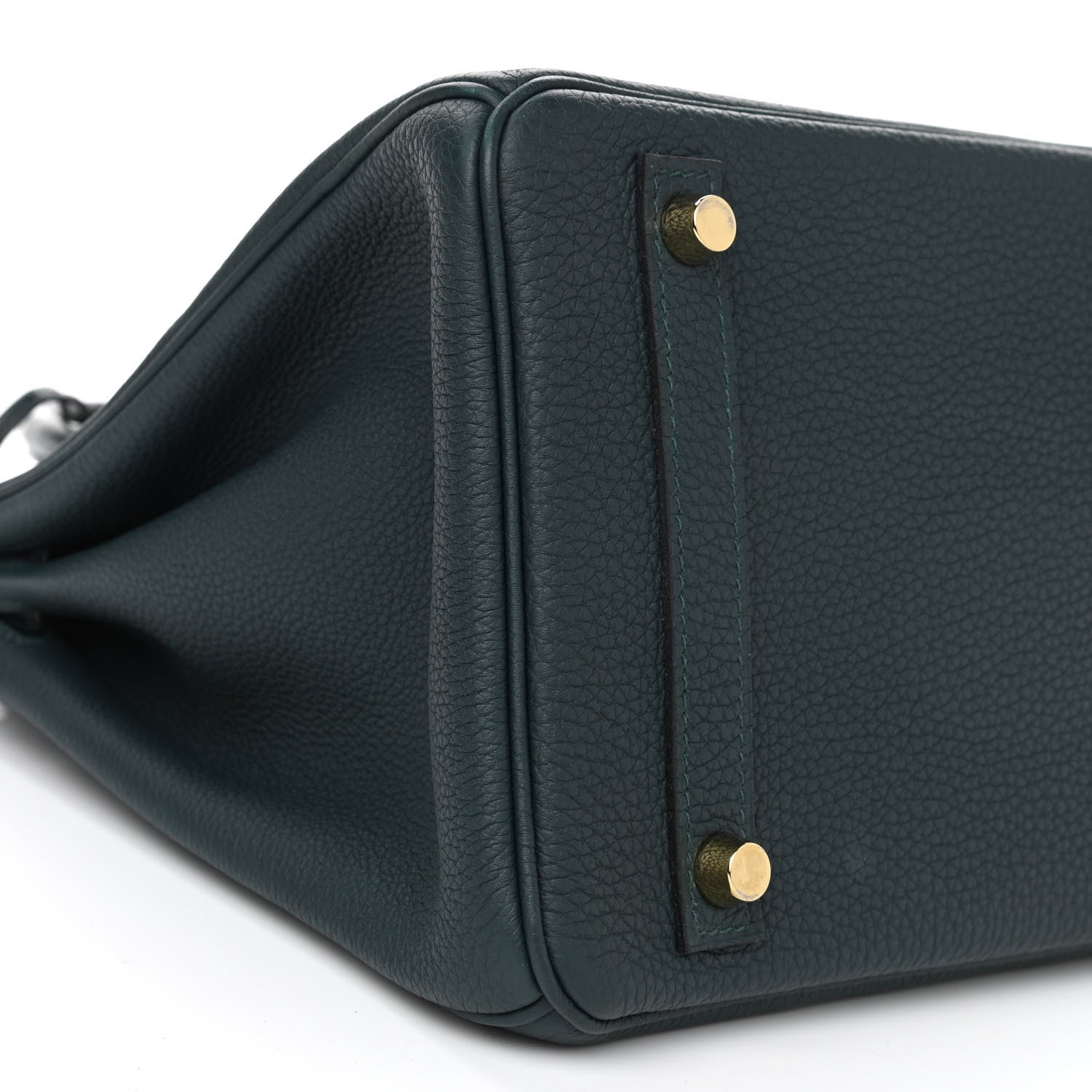 Hermes Togo Matte Alligator Birkin Touch 30 Vert Cypress 9 of 10