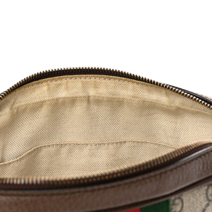 Gucci GG Supreme Monogram Web Small Ophidia Messenger Bag Brown 12 of 13