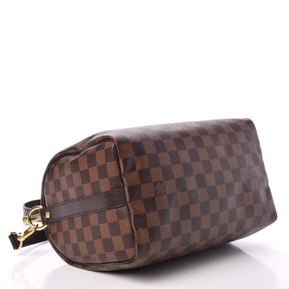 Louis Vuitton Damier Ebene Speedy Bandouliere 25 5 of 10