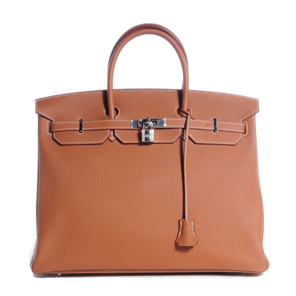Hermes Togo Birkin 40 Gold 1 of 24