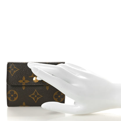 Louis Vuitton Monogram Porte-Monnaie Plat Coin Purse 2 of 7