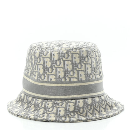 Christian Dior Oblique Bucket Hat 59 Grey 6 of 9