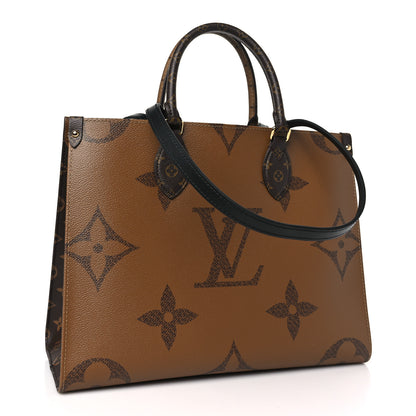 Louis Vuitton Reverse Monogram Giant Onthego MM 3 of 8