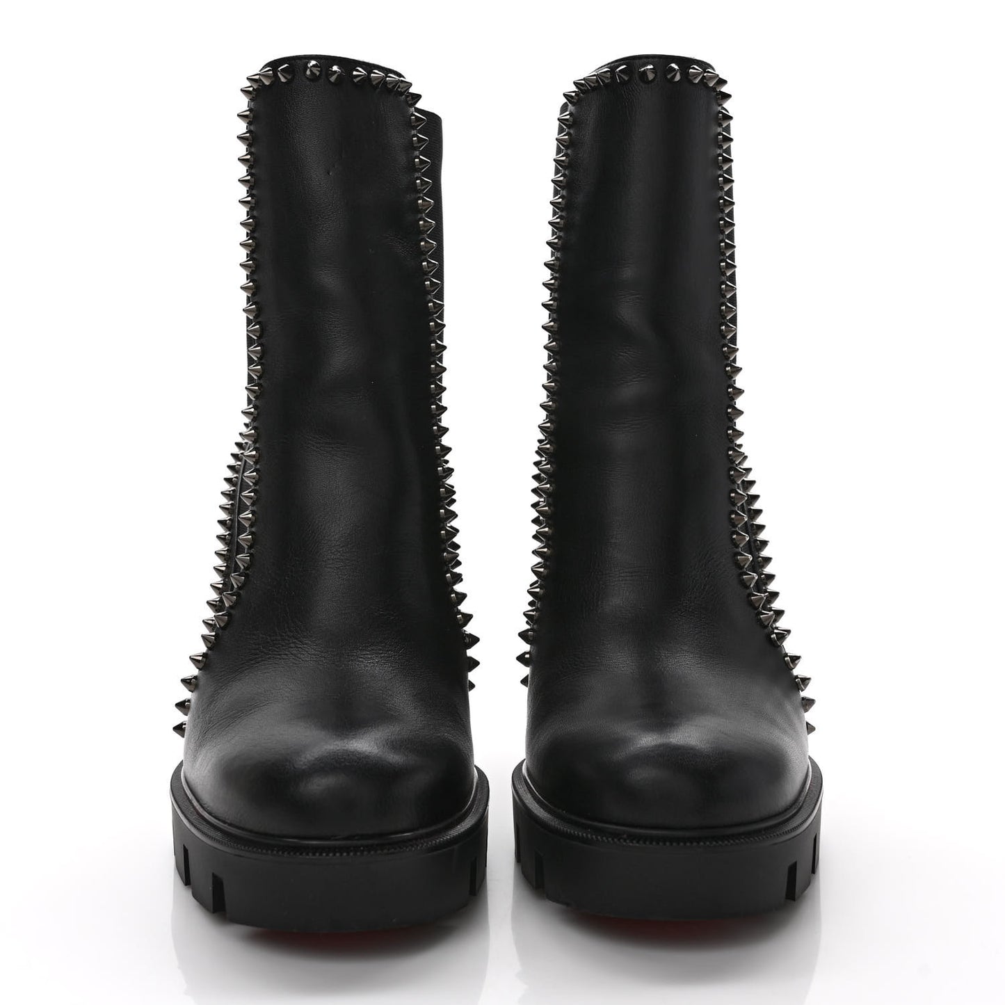 Nappa Out Line Spike Lug 100 Boots 40 Black