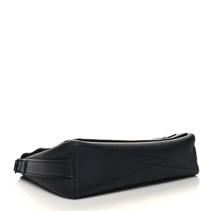 Louis Vuitton Calfskin Aerogram Messenger Black 4 of 9