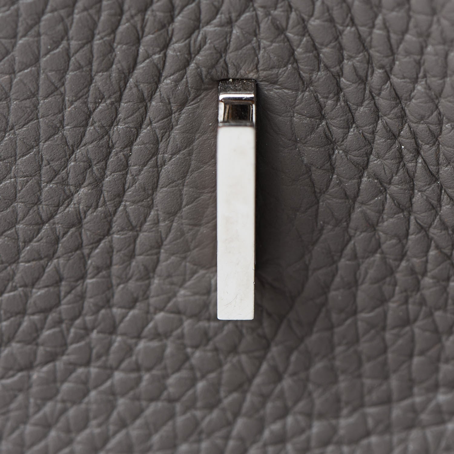 Hermes Taurillon Clemence Birkin 35 Etain 25 of 34