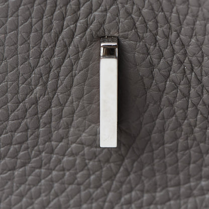 Hermes Taurillon Clemence Birkin 35 Etain 25 of 34