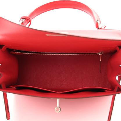 Hermes Epsom Kelly Sellier 28 Rouge Casaque 5 of 12