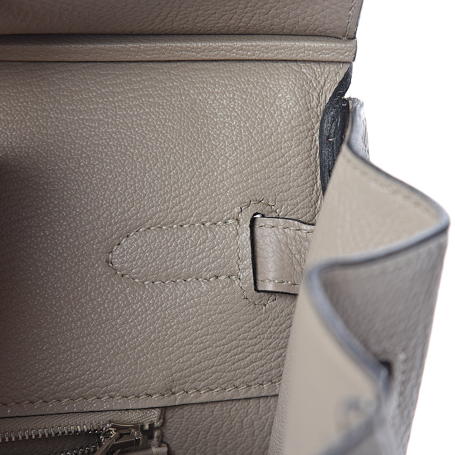 Hermes Taurillon Clemence Birkin 35 Gris Tourterelle 29 of 32