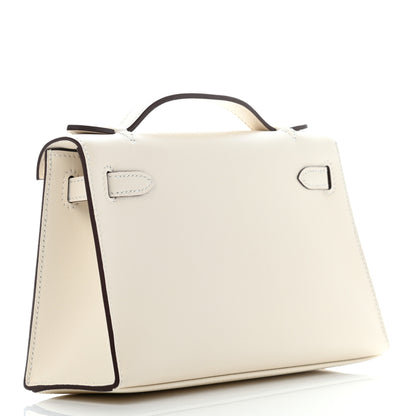 Hermes Swift Kelly Pochette Clutch Nata 3 of 10