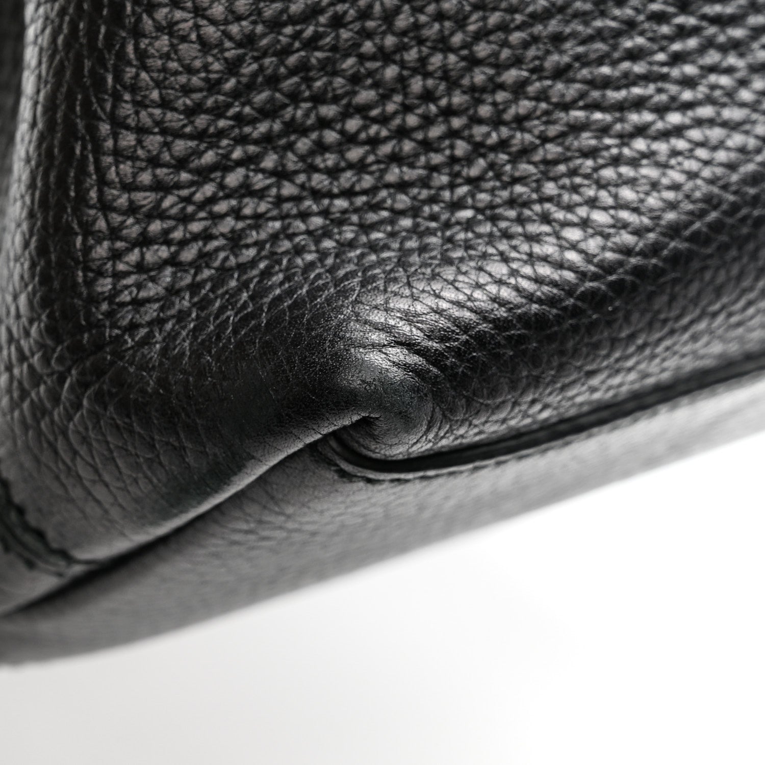 Gucci Pebbled Calfskin Small Soho Chain Shoulder Bag Black 13 of 14