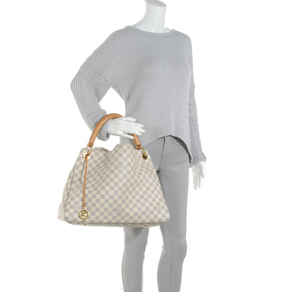 Louis Vuitton Damier Azur Artsy MM 2 of 7