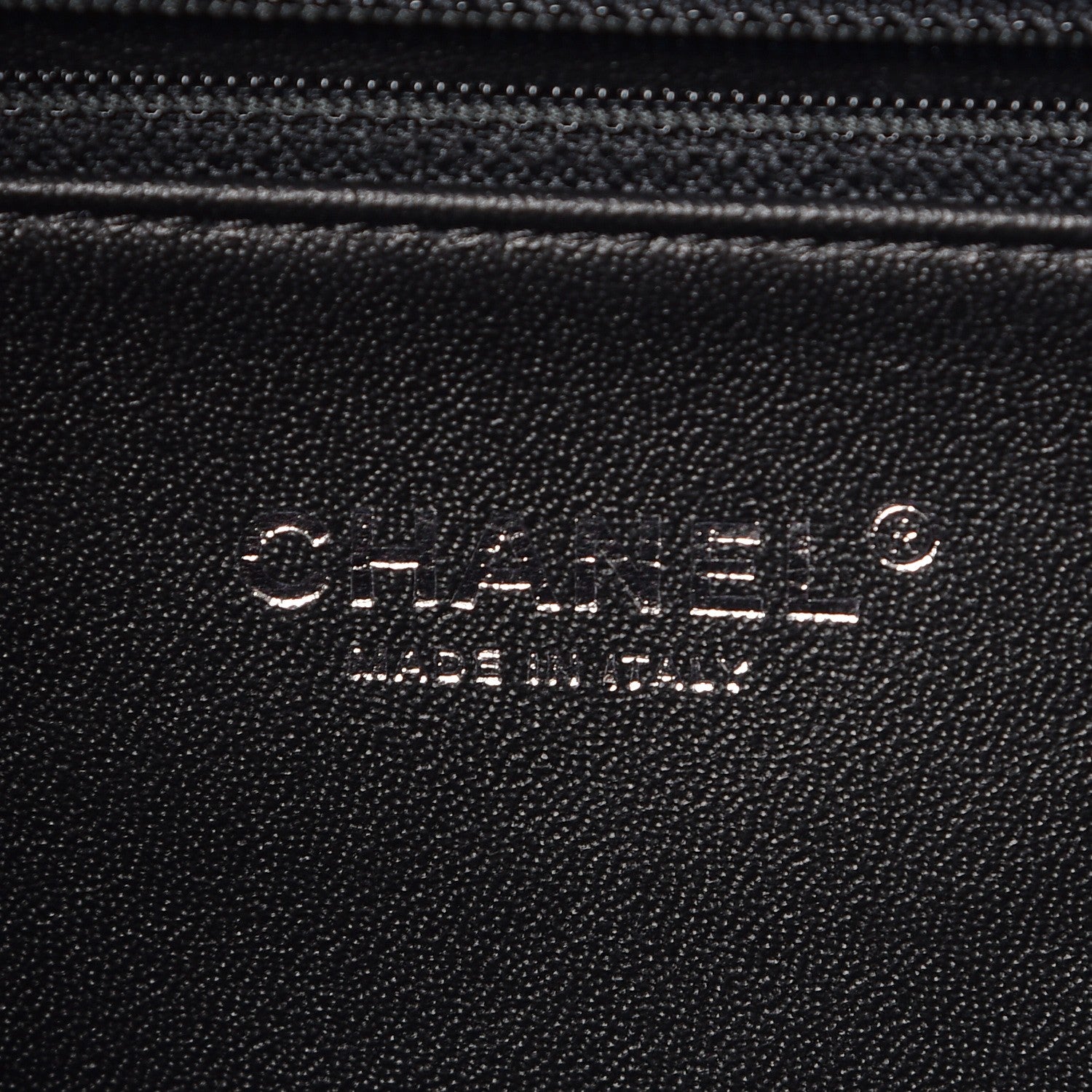 Chanel Caviar Lizard Quilted Large Coco Handle Flap Black 6 of 8
