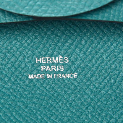 Hermes Epsom Bastia Coin Purse Bleu Paon 5 of 7