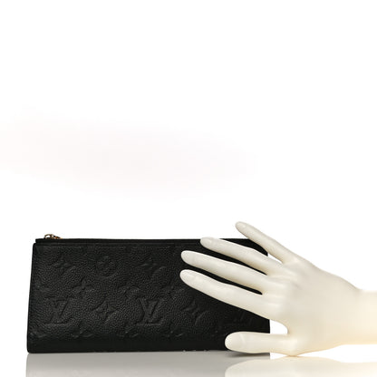 Louis Vuitton Empreinte Adele Wallet Black 2 of 12