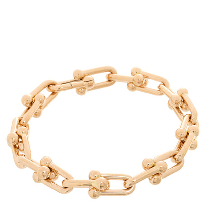 Tiffany 18K Rose Gold Medium HardWear Link Bracelet 1 of 4