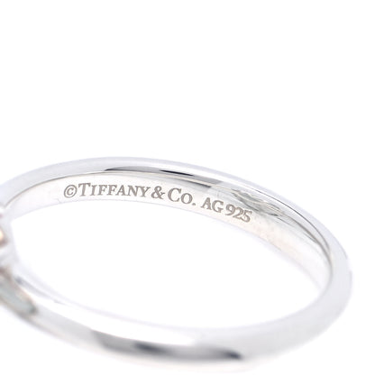 Tiffany Sterling Silver Green Quartz Octagonal Sparklers Cocktail Ring 47 4 4 of 5