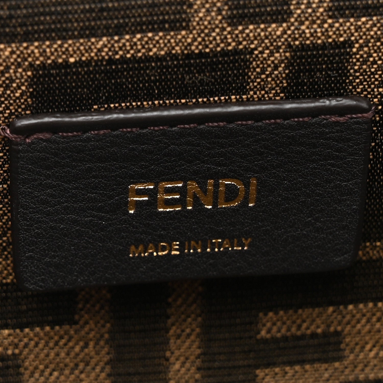 Fendi Nappa Suede Striped Inlay Small Fendi First Multicolor 6 of 12
