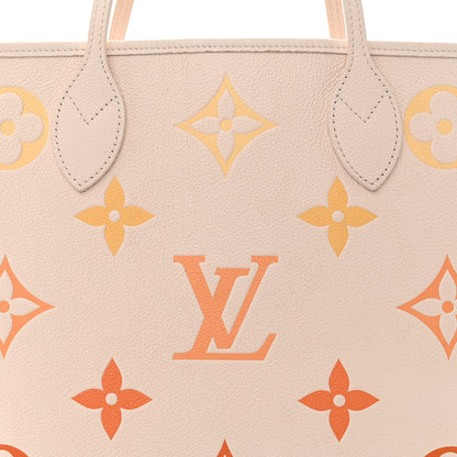 Louis Vuitton Empreinte Monogram Giant Neverfull MM Degrade Neutral 9 of 11