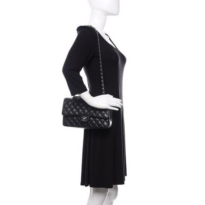 Chanel Caviar Quilted Medium Double Flap Black 2 of 11