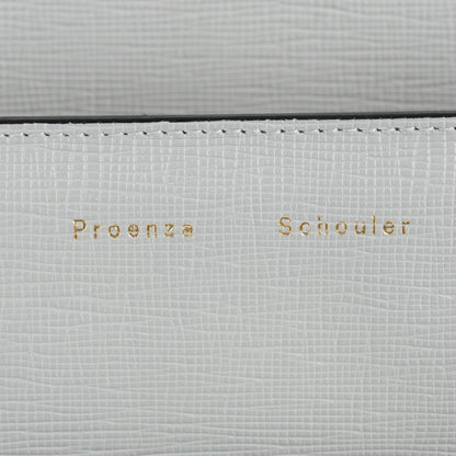 Proenza Schouler Saffiano PS11 Tiny Shoulder Bag Icy Pearl 8 of 11